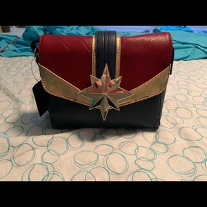 Captain Marvel Loungefly purse